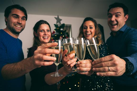 Proosten op de feestdagen | Boomhiemke